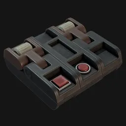 Scifi Panel Kitbash Prop