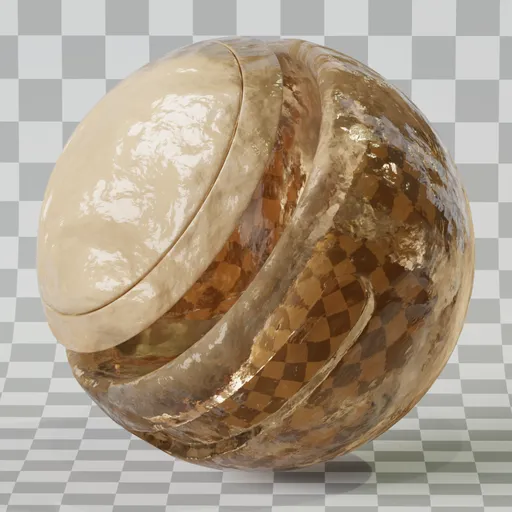 Natural stone crystal