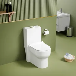 Green Bathroom