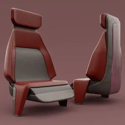 Concept styled car seat