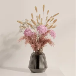 Blush Pampas Floral Arrangement