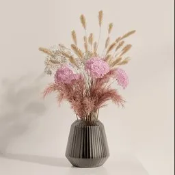 Blush Pampas Floral Arrangement