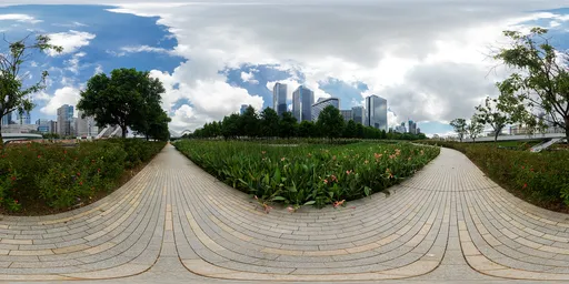 Daytime cloudy trail 16k