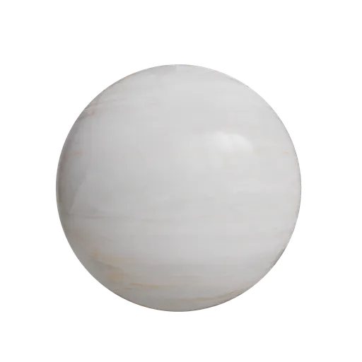 Orange White Marble