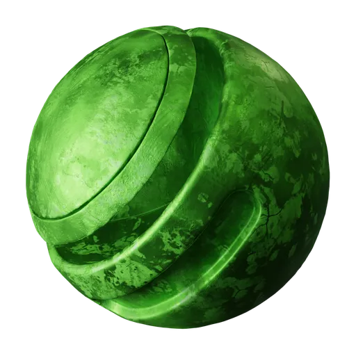 Green Aged Metal