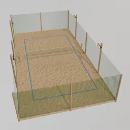 Beach Tennis Court