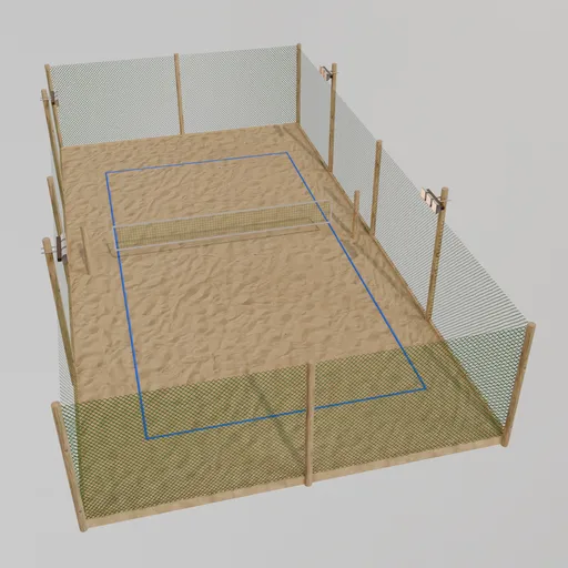 Beach Tennis Court