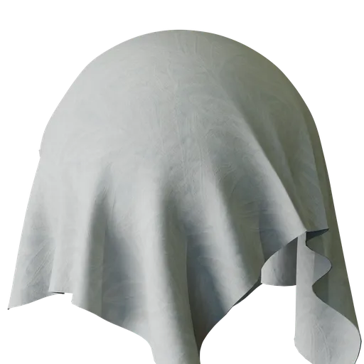 Leaves Grey Sheer