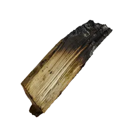 Burnt firewood