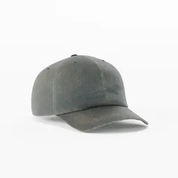 Grunge Denim Cap
