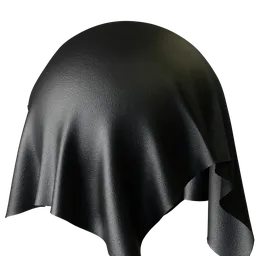 Procedural Black Leather