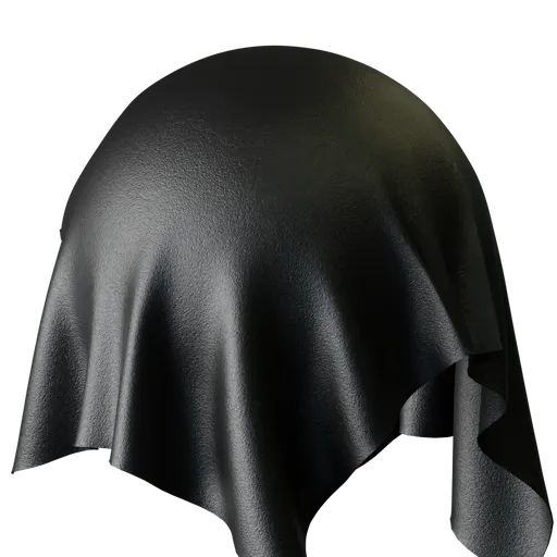 Procedural Black Leather