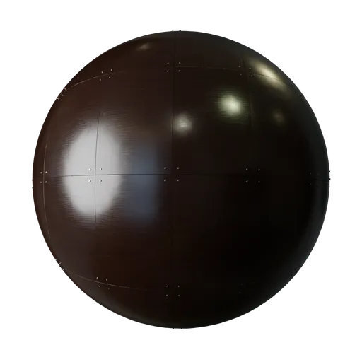 Dark Polished Wooden Panels