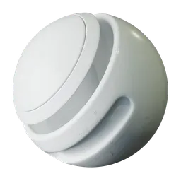 White Scratched Porcelain