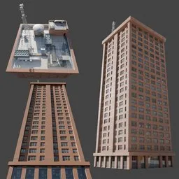 Brick tower