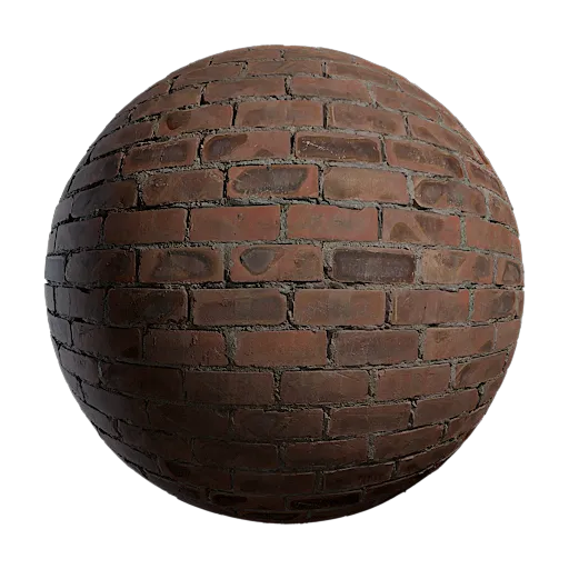 Red brick wall