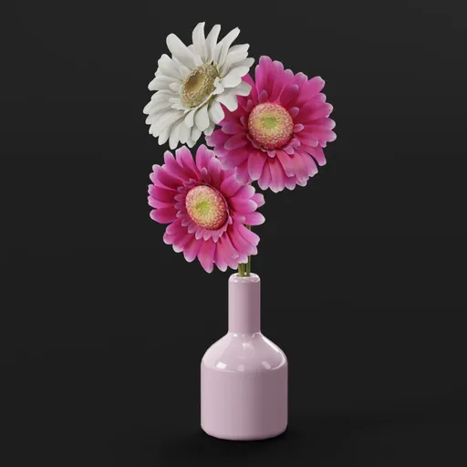 Pink Gerbera Daisy Bouquet