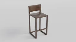Wooden Bar Chair