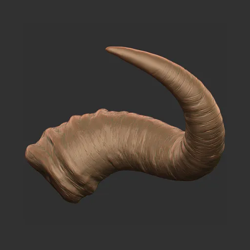Thick Beast Horn