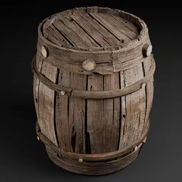 MK-Wooden barrel-008