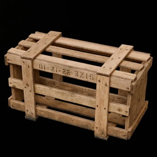 Wooden Shipping Crate