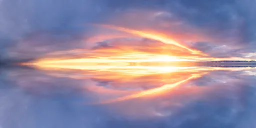 Infinite Real Sky - Colorful Sunset