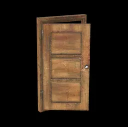Wood door