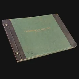 Business Tax Records Ledger Book Thin