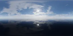 Realistic Sunny Day Clouds Sky