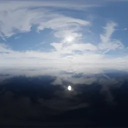 Realistic Sunny Day Clouds Sky
