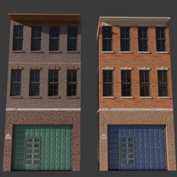 Simple residential building