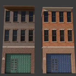 Simple residential building