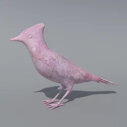 Bird Marble Statue