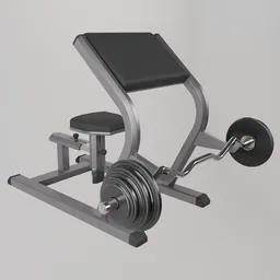 Biceps training equipment
