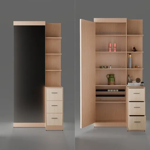 Aero- DressingTable (rigged)