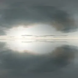 Soft Dawn Cloud Reflection