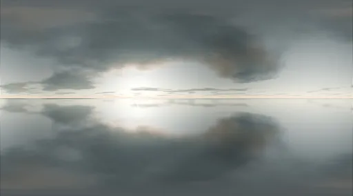 Soft Dawn Cloud Reflection