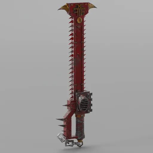 Realistic Khorne Berserker Chainsword