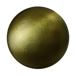 Golden Metallic Fabric