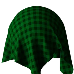 Buffalo Plaid Diamond Green Fabric