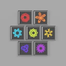 Computer Generated Wall Art Prints