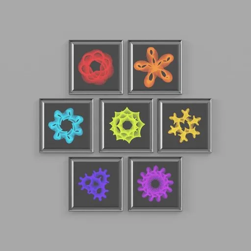 Computer Generated Wall Art Prints