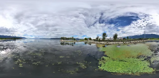 Highsky lake building cloud