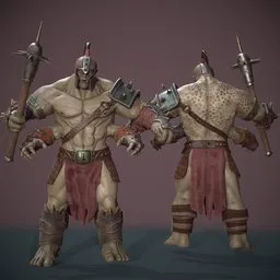 Four-Armed Mutant Warrior