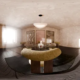 Dining Room Interior 20K HDRi