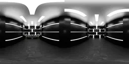 Car Studio HDRI Dark LED Tunnel