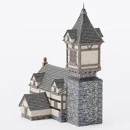 Medieval House Tower