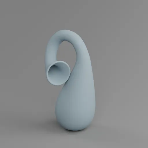 Totem Clay Vase