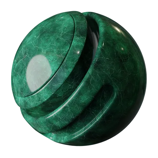 Green marble