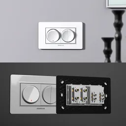 Modular  switch board door bell